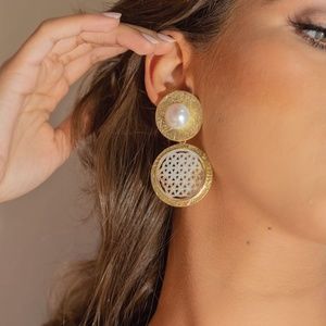 XXL Botones Sunset Earrings